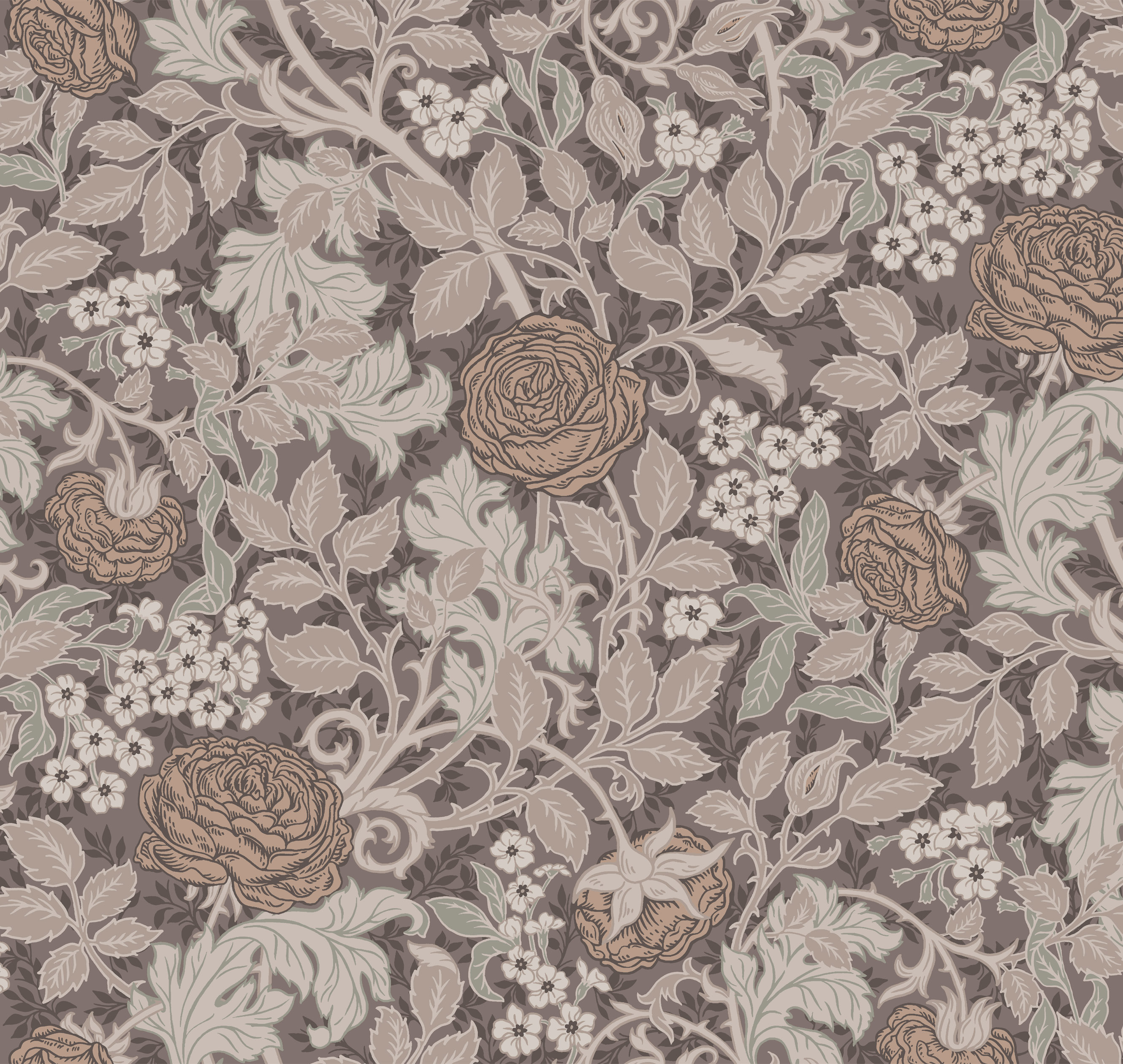 Обои Loymina British Style Garden English Rose Brit 12 012 10,05×1